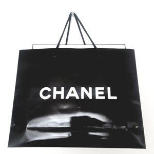 CHANEL White Box With Small Shopping Bag